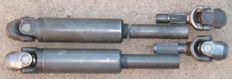 early and late stub splines