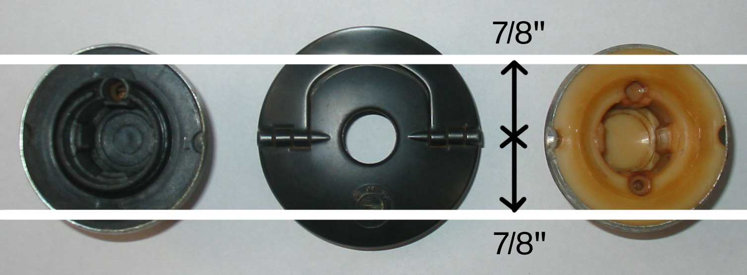 BMW Airhead ratcheting gas cap